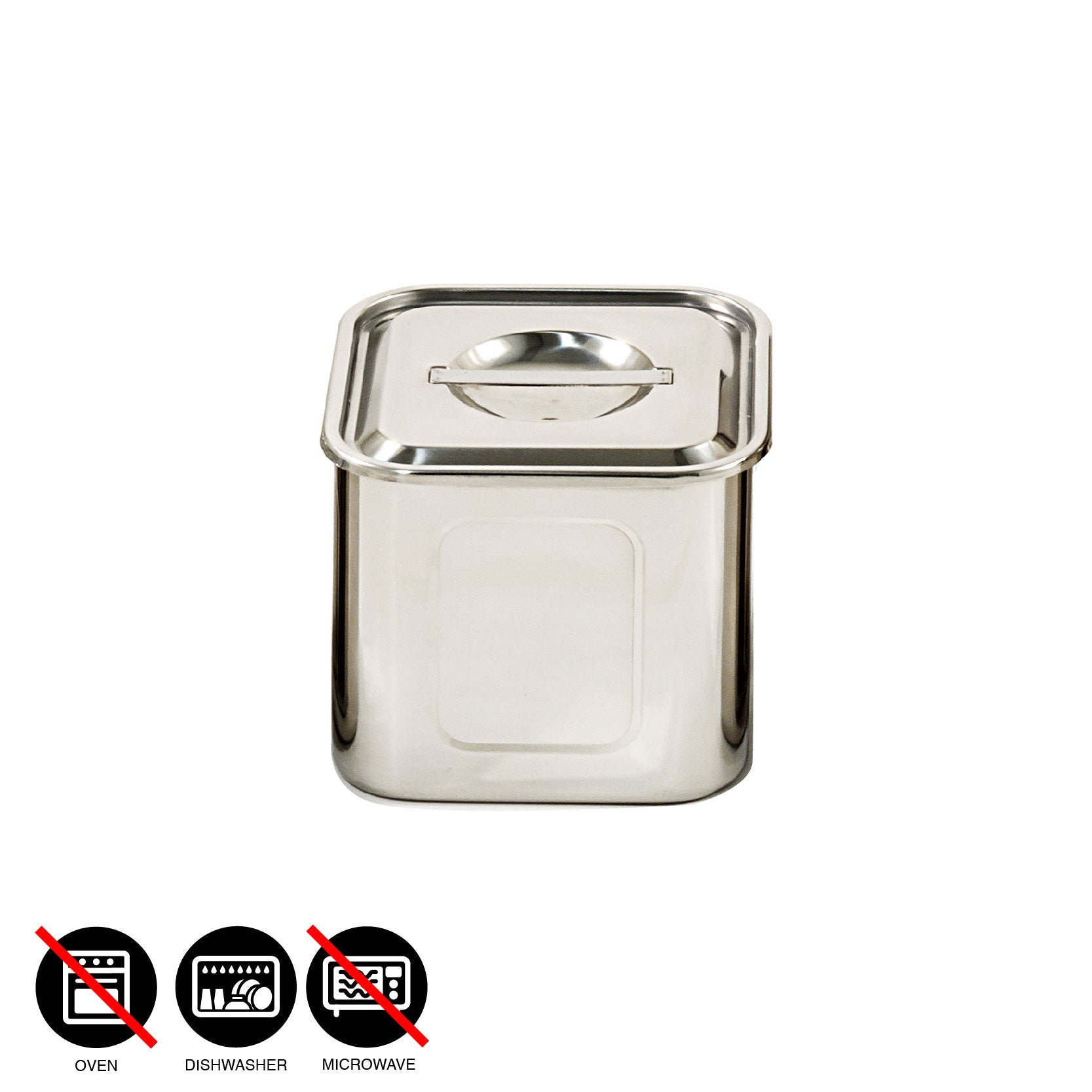 UK Stainless Steel Deep Container