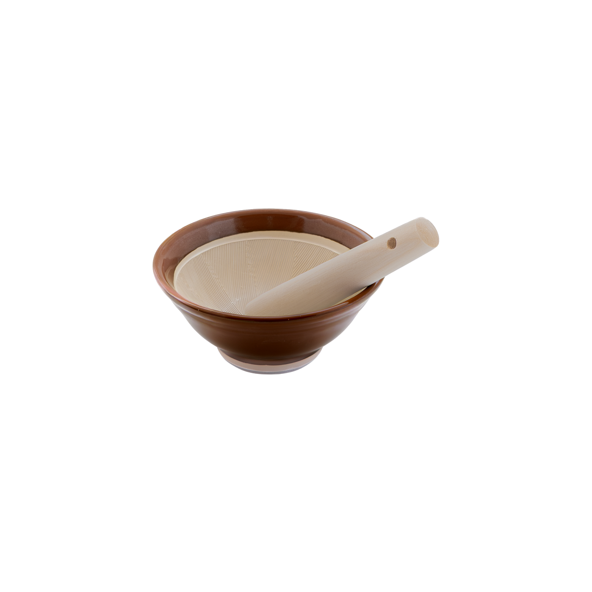 元重すり鉢赤茶セット
