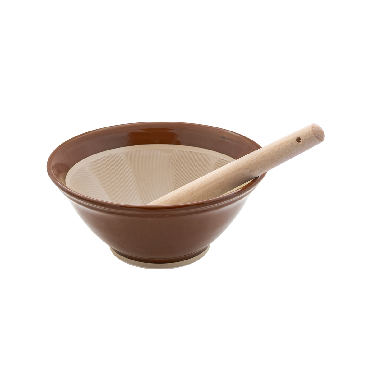 元重すり鉢赤茶セット